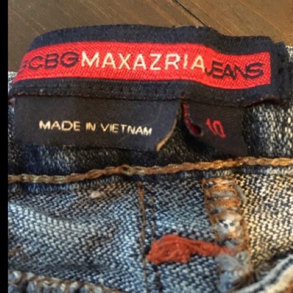 BCBGMaxAzria Jeans Denim Short Shorts - Picture 5 of 6